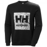  Džemperis HELLY HANSEN Graphic Sweatshirt, juodas, L